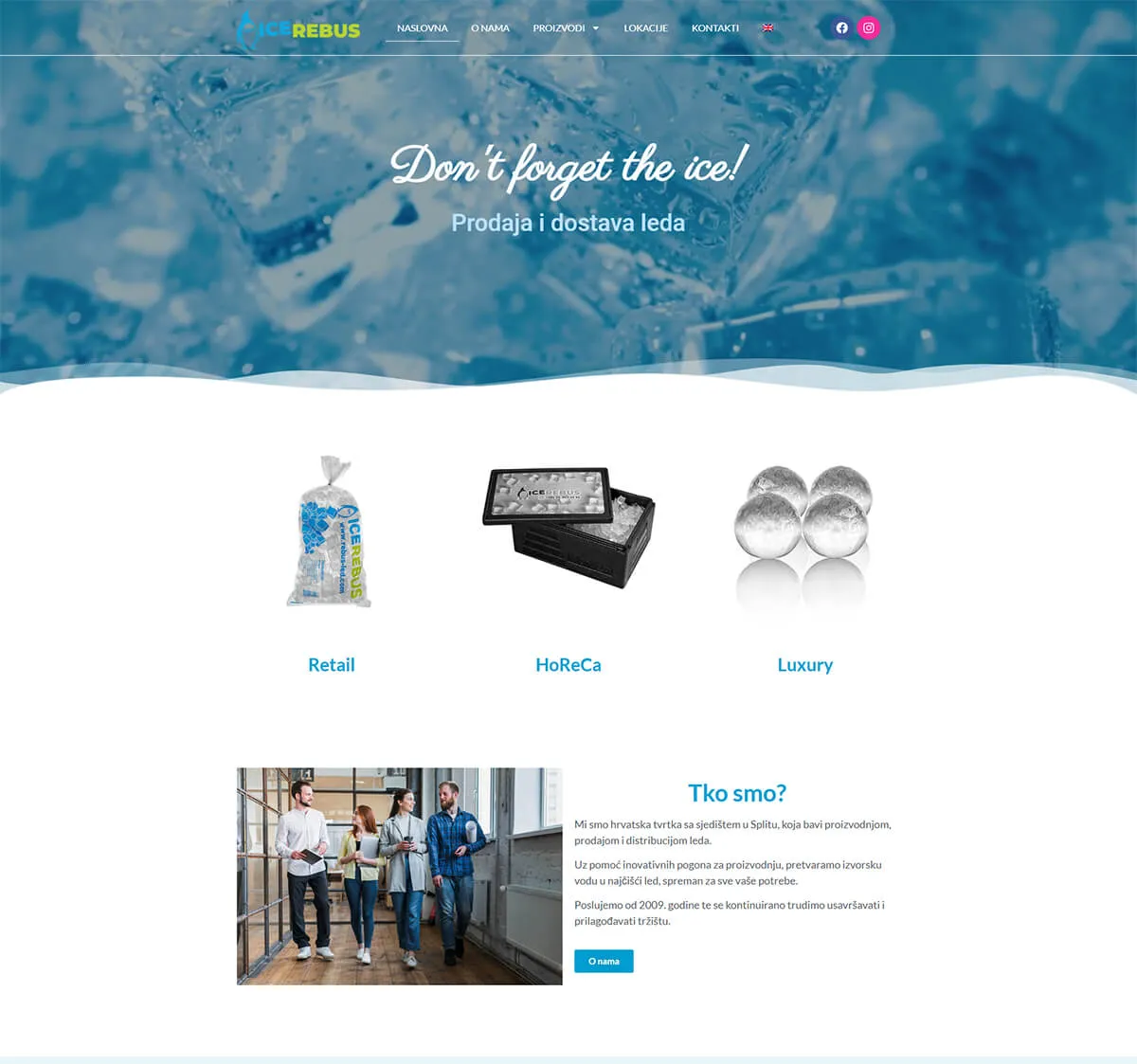 Web stranica Rebus led