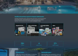 Aquadesign web projekt tvrtke Insieme