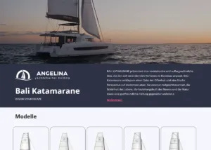 BALI CATAMARANS web projekt tvrtke Insieme