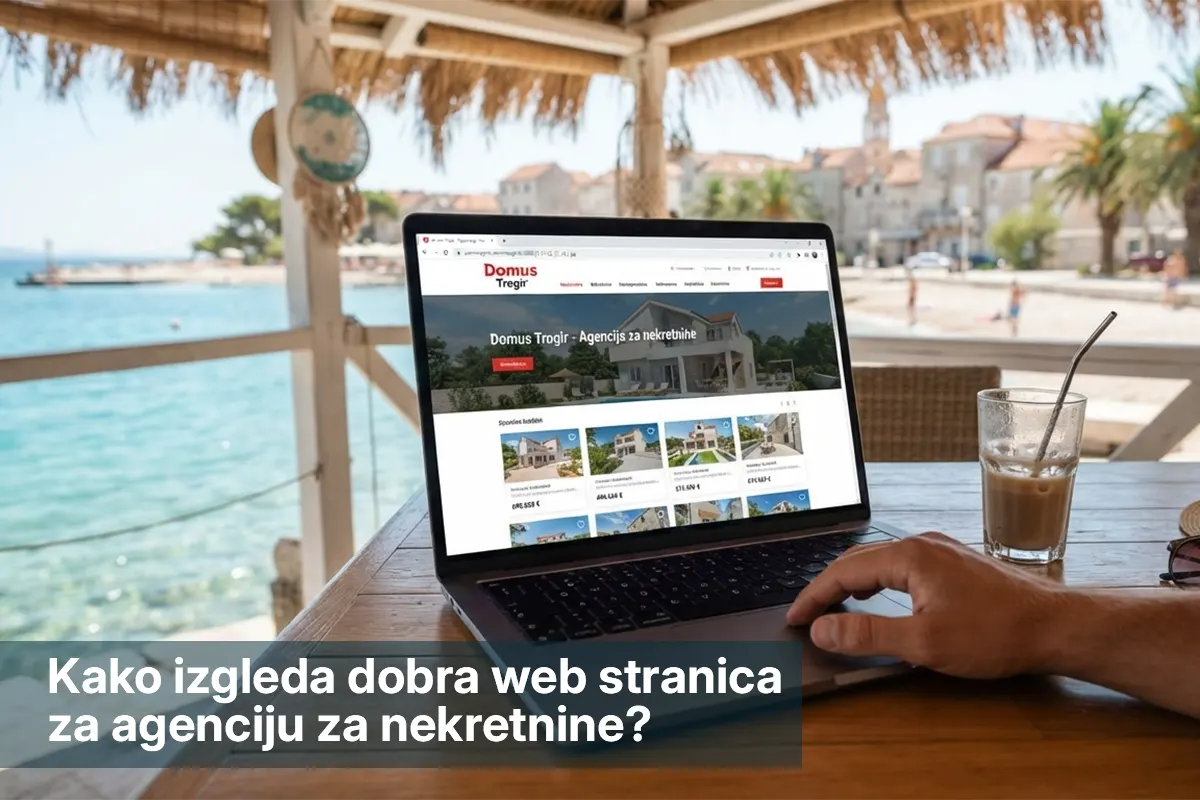 Web za agenciju za nekretnine